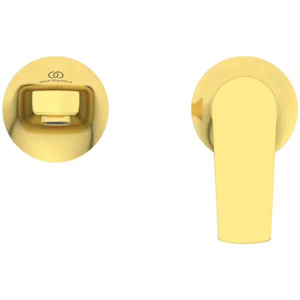 Wand-Waschtischarmatur La Dolce Vita 209mm Brushed Gold Wand-Waschtischarmatur La Dolce Vita 209mm Brushed Gold