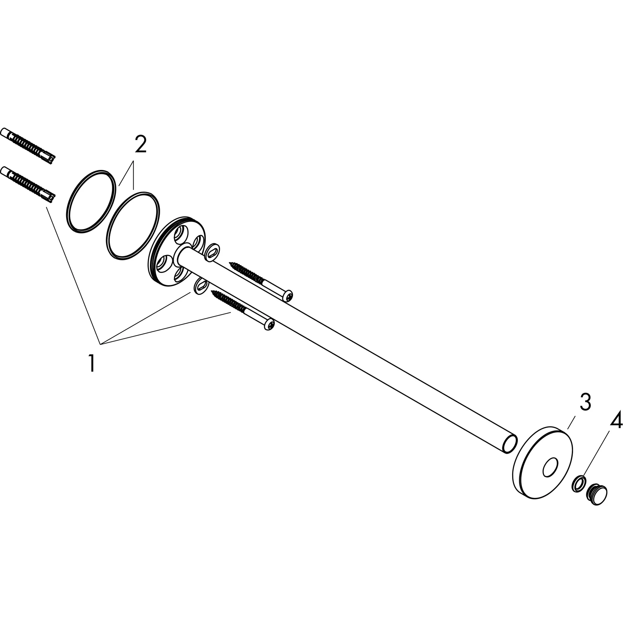Handtuchhalter Axor Universal Circular chrom Handtuchhalter Axor Universal Circular chrom