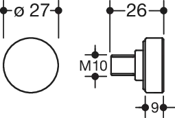HEWI Installationsmaterial „System 900“ in Dunkelgrau tiefmatt HEWI Installationsmaterial „System 900“ in Dunkelgrau tiefmatt