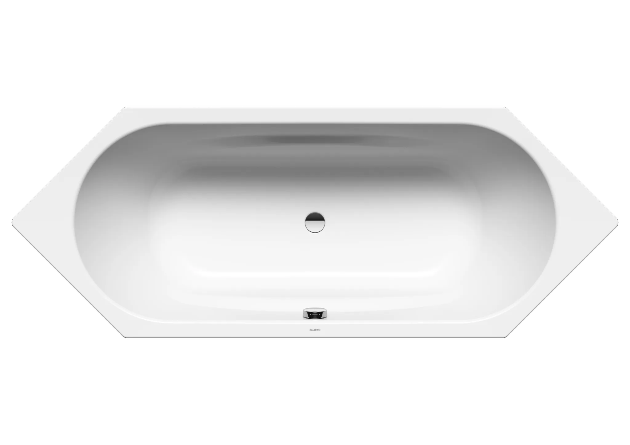 Kaldewei Badewanne „Vaio Duo 6“ 210 × 80 cm, ohne Grifflochbohrungen in schwarz Kaldewei Badewanne „Vaio Duo 6“ 210 × 80 cm, ohne Grifflochbohrungen in schwarz