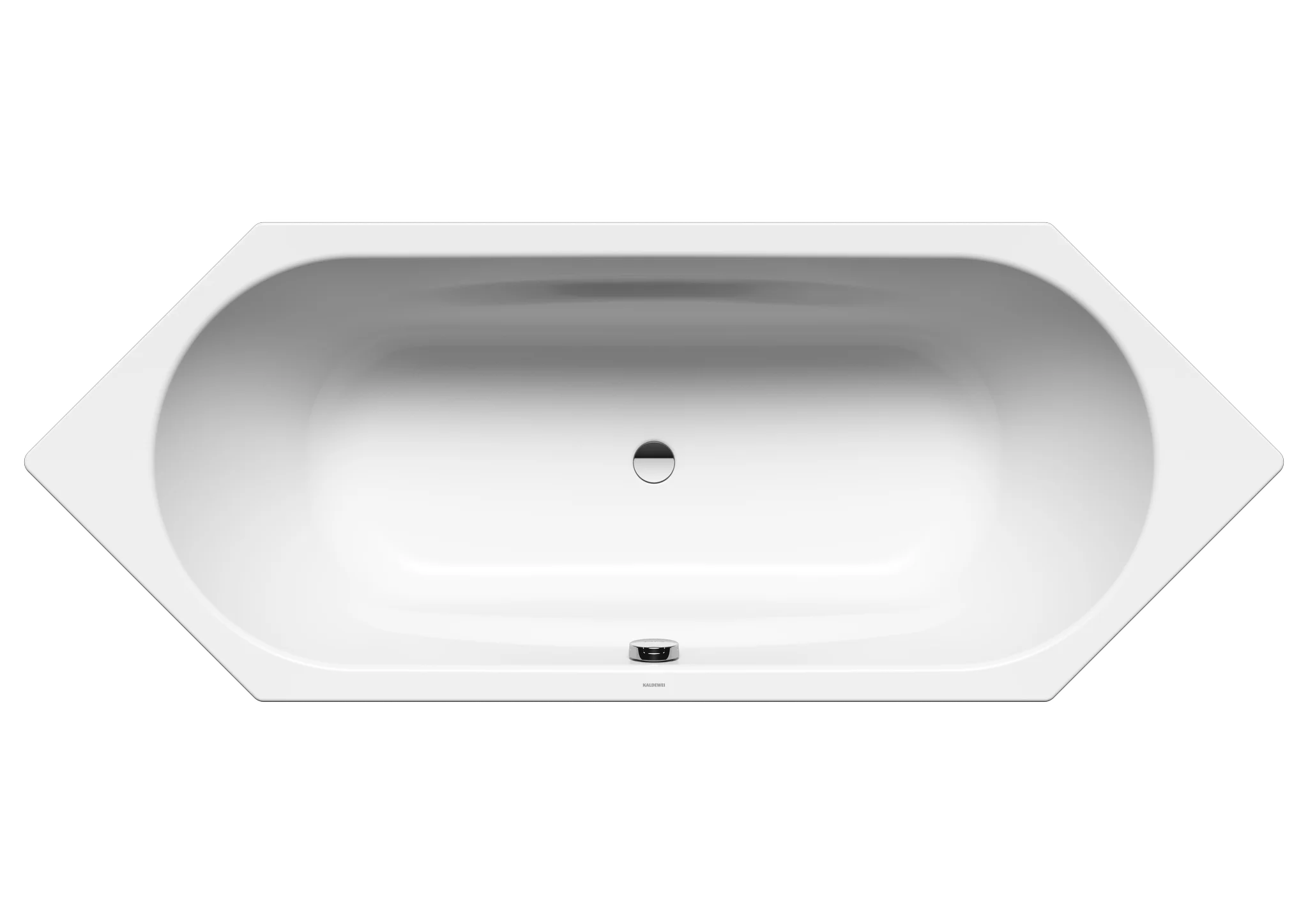 Kaldewei VAIO DUO 6 Badewanne, 2100x800 mm, alpinweiß, Sechseckform mit integrierten Armlehnen Kaldewei VAIO DUO 6 Badewanne, 2100x800 mm, alpinweiß, Sechseckform mit integrierten Armlehnen