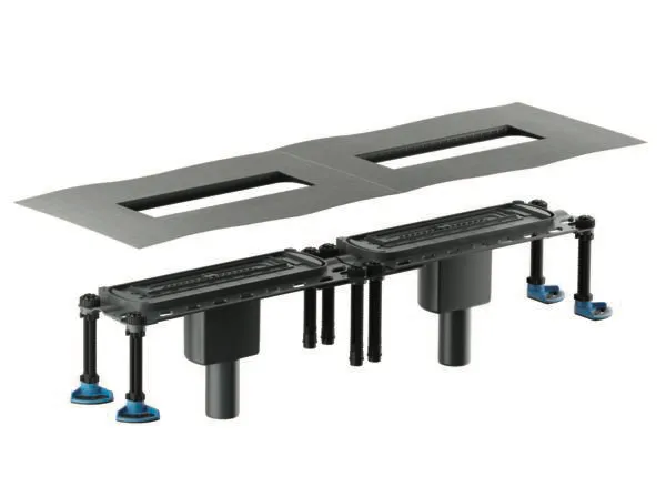 Ablaufgehäuse DallFlex 2.0 Duo senkrecht, DN 50 Ablaufgehäuse DallFlex 2.0 Duo senkrecht, DN 50