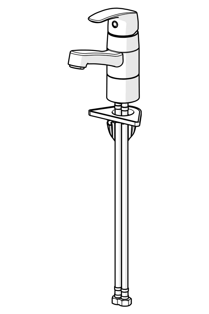 HansaPINTO Waschtischarmatur Hansapinto 2017 Einhebelmischer Chrom