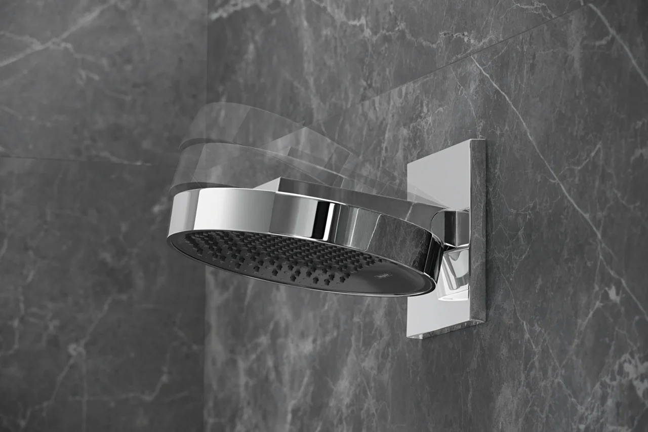 Hansgrohe Rainfinity Kopfbrause 250 mm, 1 Strahl, Chrom, Wandmontage Hansgrohe Rainfinity Kopfbrause 250 mm, 1 Strahl, Chrom, Wandmontage