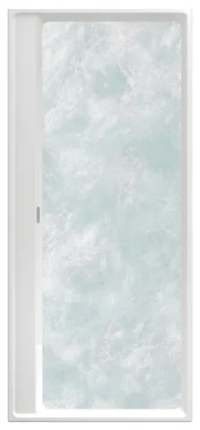Villeroy & Boch Whirlwanne „Collaro“ mit Whirlsystem „Combipool Comfort“ rechteck 180 × 80 cm in Stone White