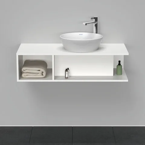 Duravit Waschtischunterschrank wandhängend „D-Neo“ 100 × 26 × 48 cm Weiß Matt