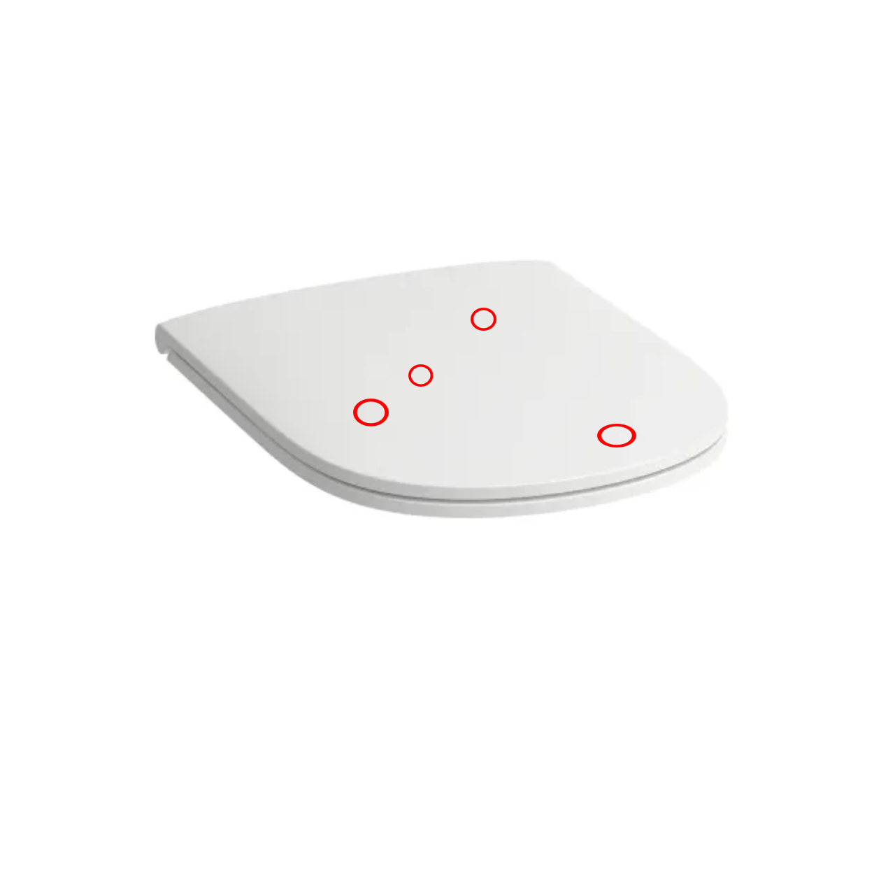 Laufen WC-Sitz „Lua“ ,, Quick Release, Soft Closing, Sonderpreis B-Ware