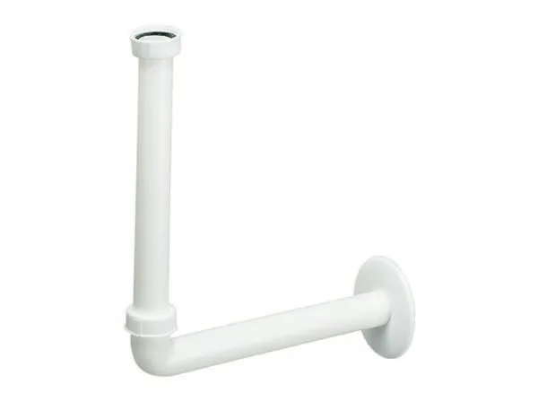 Anschluss-Bogen 321, weiß mit Tauchrohr, 1 1/4″ x DN 32 Anschluss-Bogen 321, weiß mit Tauchrohr, 1 1/4″ x DN 32