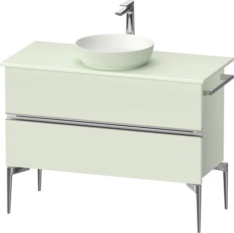 Duravit Waschtischunterschrank „Sivida“ 104,5 × 54,8 × 47,5 cm Blassgrün Matt Duravit Waschtischunterschrank „Sivida“ 104,5 × 54,8 × 47,5 cm Blassgrün Matt