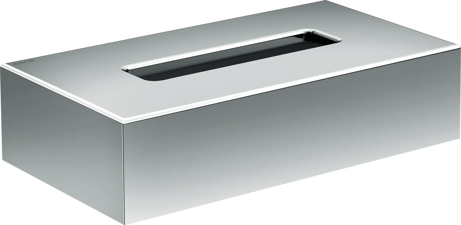Hansgrohe AXOR Universal Circular Kosmetiktuchbox in Chrom, wandmontiert mit verdeckter Befestigung, Bohrloch-Durchmesser 6 mm, Bohrabstand 200 mm Hansgrohe AXOR Universal Circular Kosmetiktuchbox in Chrom, wandmontiert mit verdeckter Befestigung, Bohrloch-Durchmesser 6 mm, Bohrabstand 200 mm