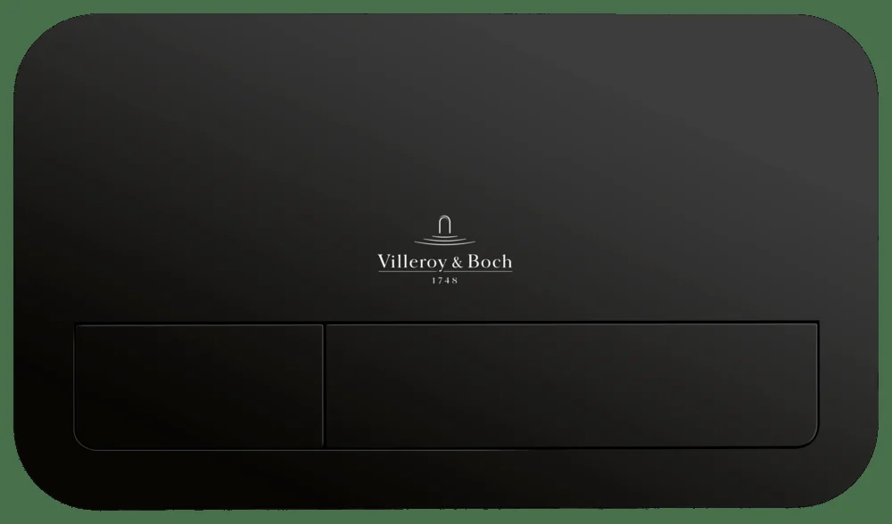 Villeroy & Boch WC-Betätigungsplatte ViConnect Installationssysteme 922490 253x145mm Black Matt