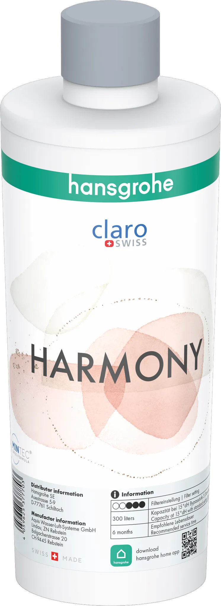 Hansgrohe Mineralisierung und Filter Harmony Hansgrohe Mineralisierung und Filter Harmony