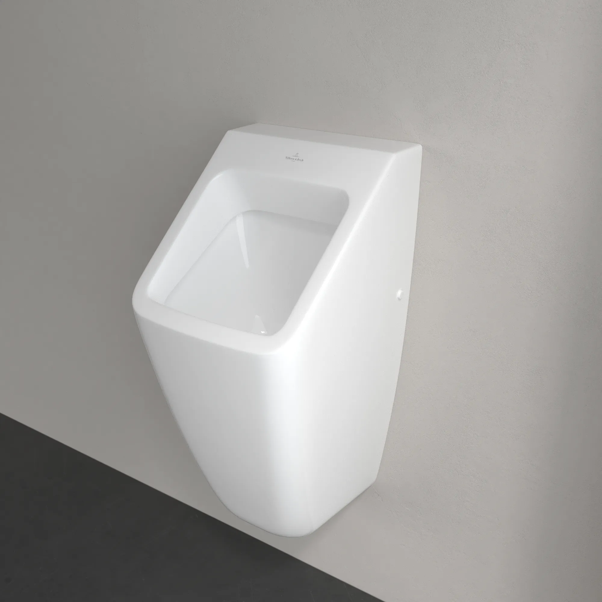 Urinal „Architectura“, Befestigung verdeckt, Zulauf verdeckt, mit Zielobjekt 32,5 × 68 × 35,5 cm in Weiß Alpin Urinal „Architectura“, Befestigung verdeckt, Zulauf verdeckt, mit Zielobjekt 32,5 × 68 × 35,5 cm in Weiß Alpin