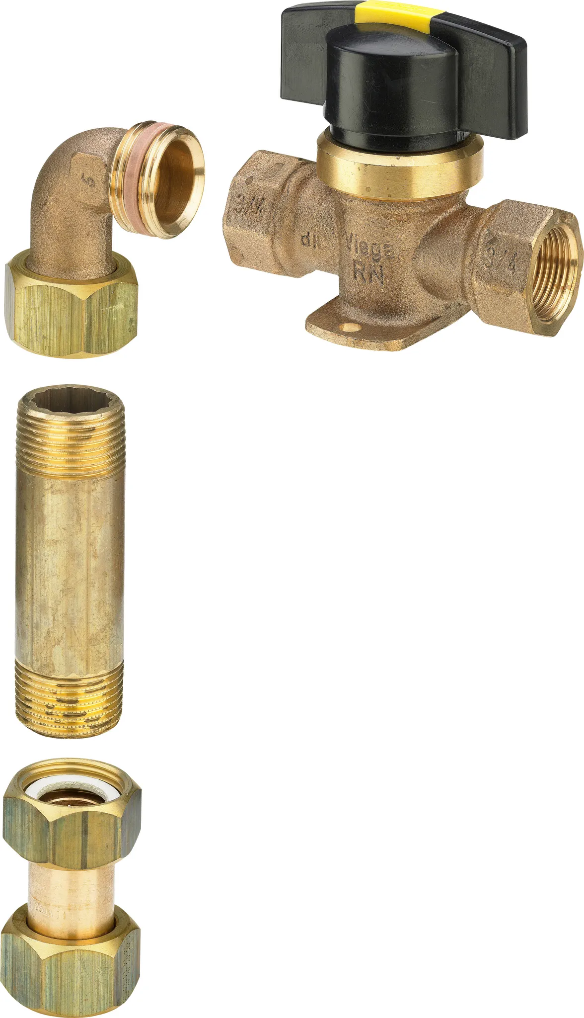 Viega „Sanfix“ Anschlussset für Wasserzähler 3/4″ Viega „Sanfix“ Anschlussset für Wasserzähler 3/4″