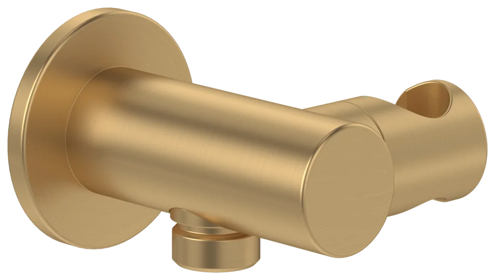 Villeroy & Boch Handbrausehalter Universal Showers, Brushed Gold, 66x86x56 mm, Wandmontage
