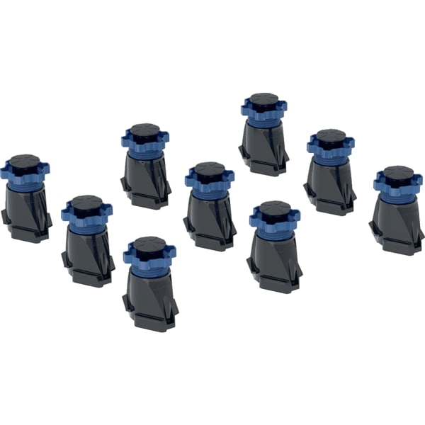 Set Füße hoch (9 St.) für Duschwanne bis Länge 140cm (9 Stück) Set Füße hoch (9 St.) für Duschwanne bis Länge 140cm (9 Stück)