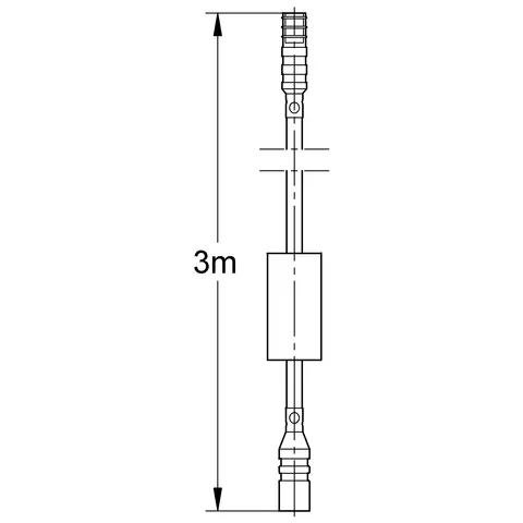 Grohe Verlängerungskabel 36221, 3 m Grohe Verlängerungskabel 36221, 3 m