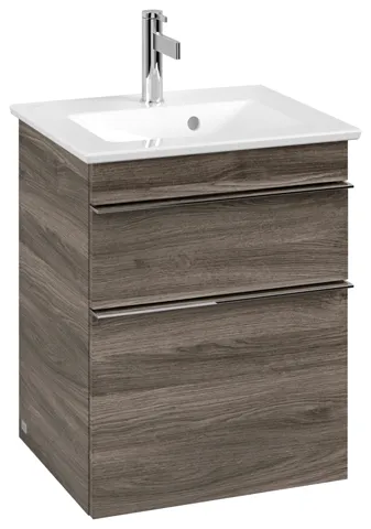 Villeroy & Boch Waschtischunterschrank „Venticello“ für Schrankwaschtisch 466 × 590 × 425 mm Stone Oak, für Becken mittig Villeroy & Boch Waschtischunterschrank „Venticello“ für Schrankwaschtisch 466 × 590 × 425 mm Stone Oak, für Becken mittig