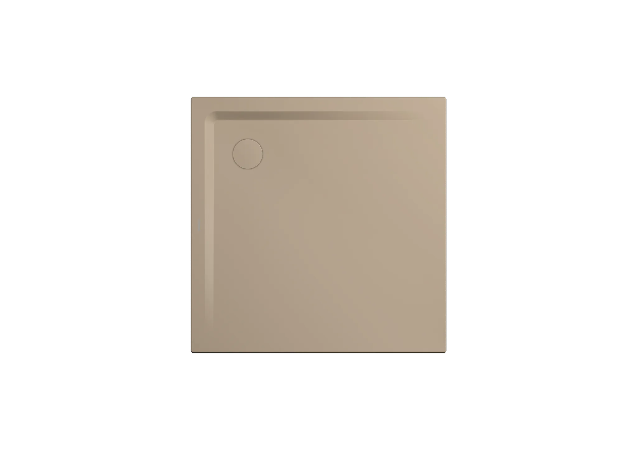 Kaldewei Duschwanne „Superplan“ 120 × 120 cm ohne Oberflächenbeschichtung, ohne Oberflächenveredelung, in warm beige 40
