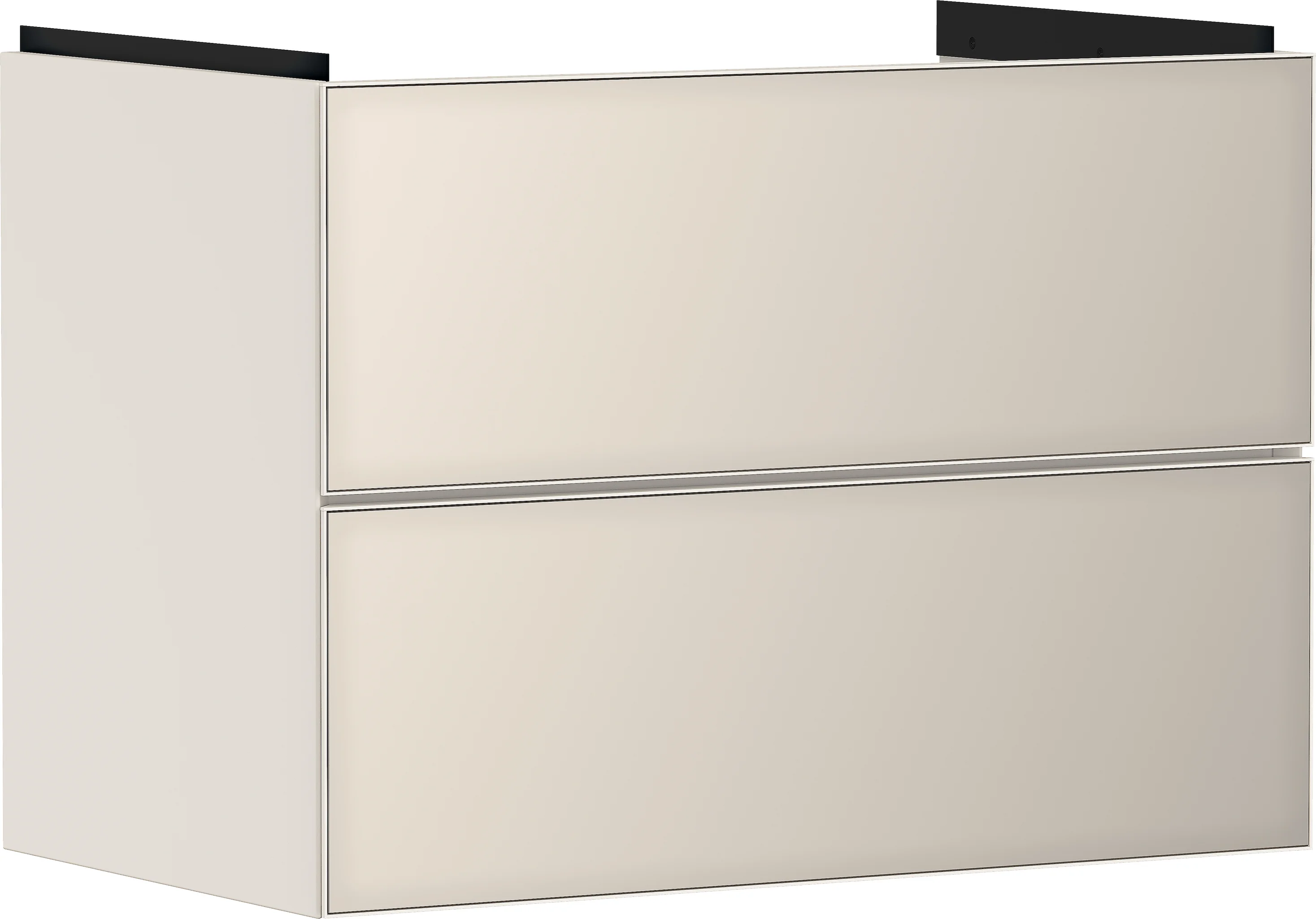 Hansgrohe Xevolos E Waschtischunterschrank Sandbeige Matt 780x475 mm mit 2 Schubkästen, grifflos, PushOpen, SoftClose Hansgrohe Xevolos E Waschtischunterschrank Sandbeige Matt 780x475 mm mit 2 Schubkästen, grifflos, PushOpen, SoftClose