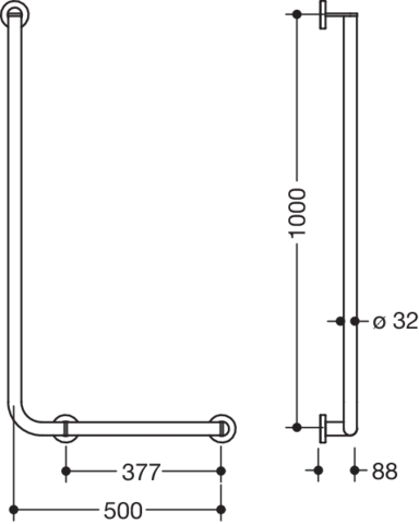 HEWI Haltegriff „System 900“