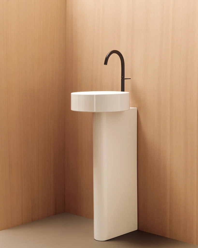 Hansgrohe AXOR MyEdition Platte 245 mm, Amerikanischer Nussbaum, abnehmbar