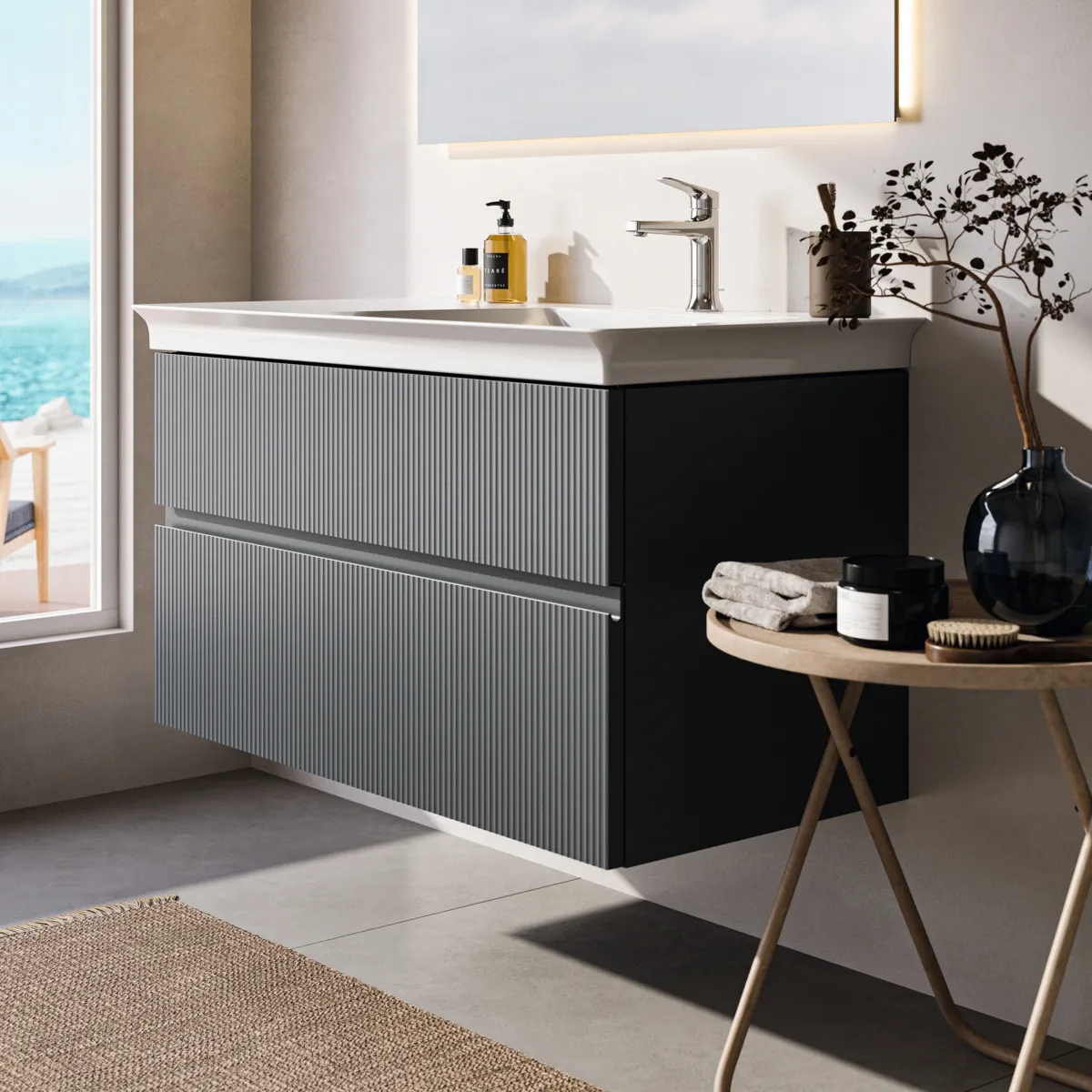 Ideal Standard Waschtischunterschrank „Finesse“ 100 × 55 × 50,5 cm