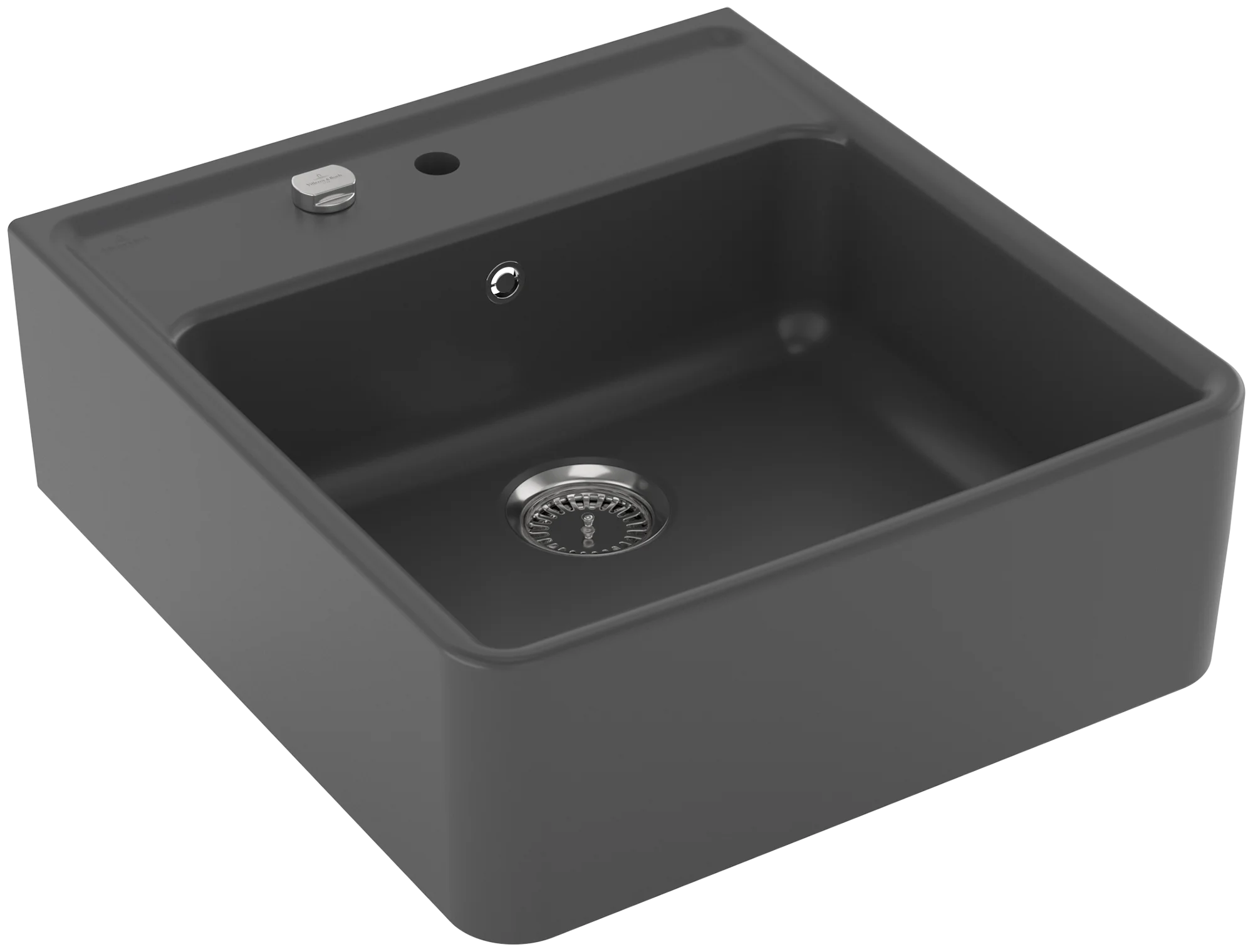 Villeroy & Boch Spülstein Einzelbecken 632062, 595 x 630 mm, Graphite CeramicPlus