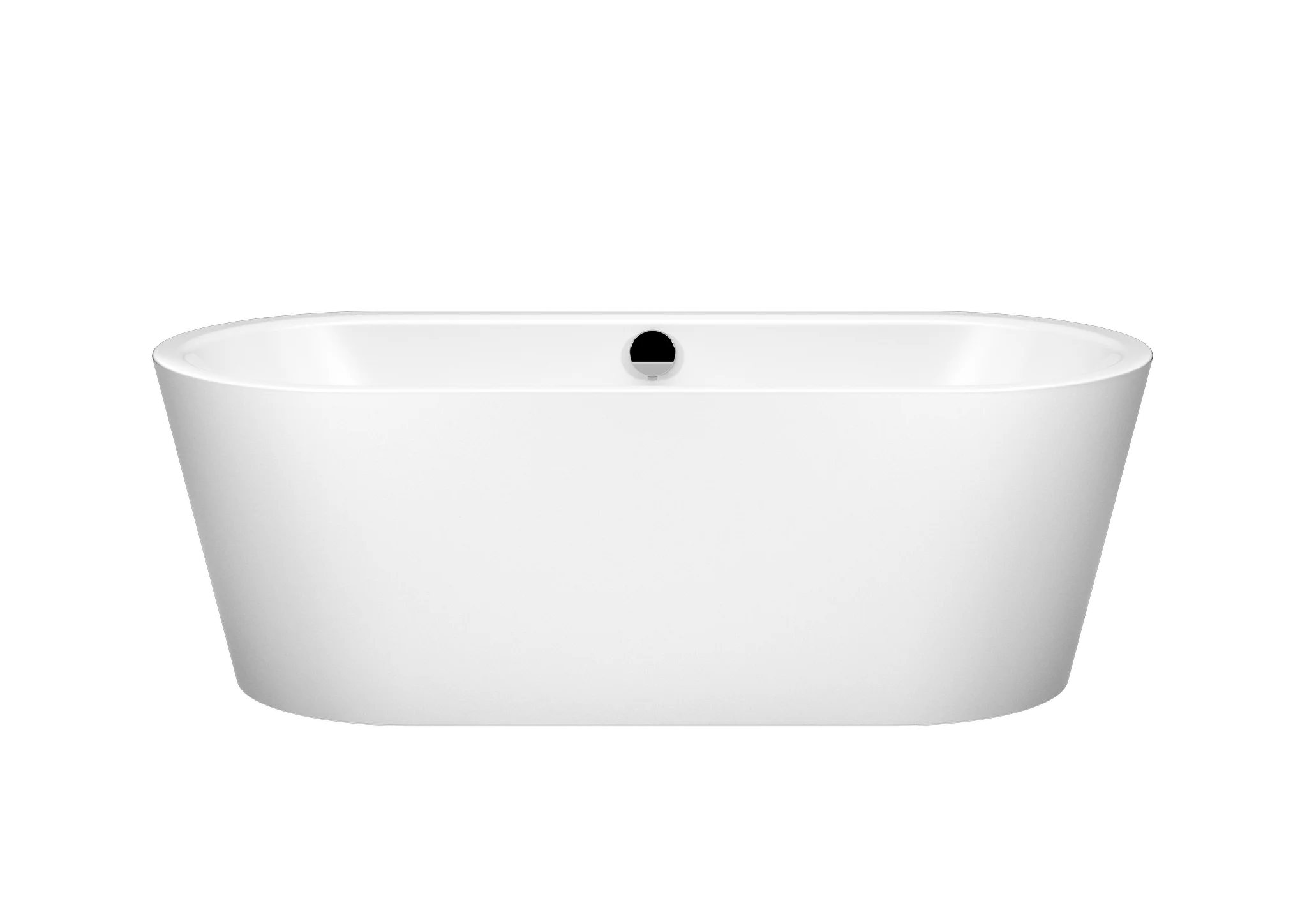 Kaldewei Badewanne „Meisterstück Classic Duo Oval“ vormontiert freistehend oval 170 × 75 cm, links