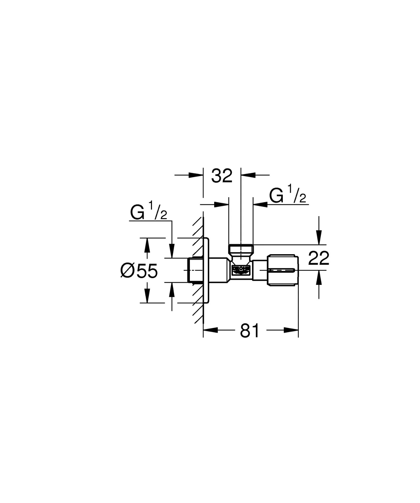 Grohe 22041000 in satin graphite