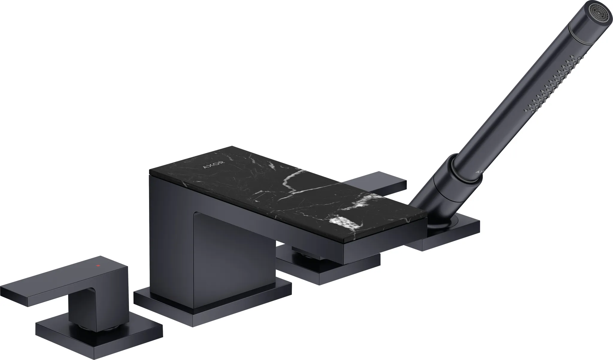 Hansgrohe AXOR MyEdition Mischer Platte 200 Marmor Nero Marquina Hansgrohe AXOR MyEdition Mischer Platte 200 Marmor Nero Marquina