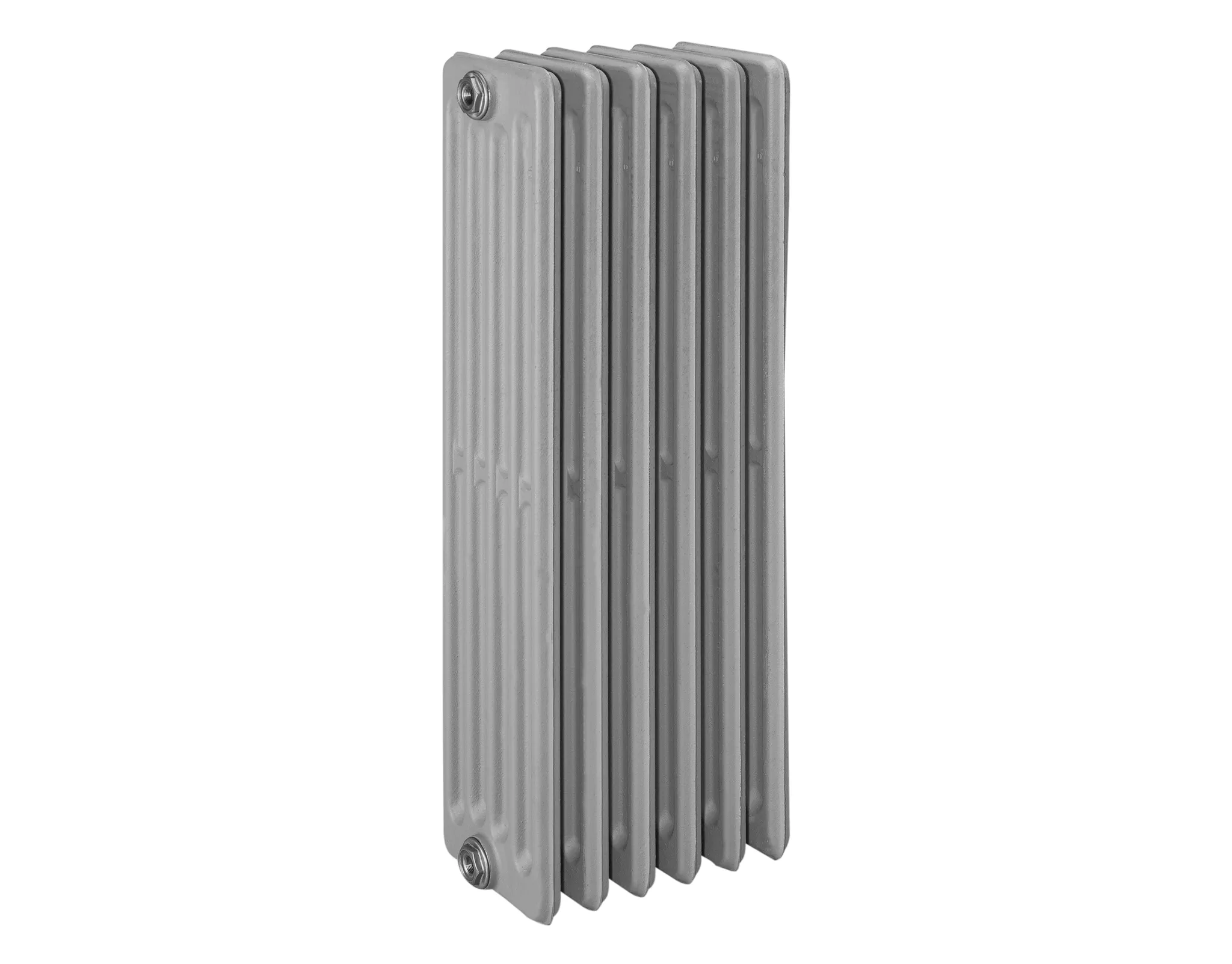 Beispielbild eines Heizkörpers mit 6 Gliedern ASW DIN-Gussradiator Berlin grundiert, 1 Glied, 980 mm Breite, 600 mm Tiefe, 220 mm Höhe