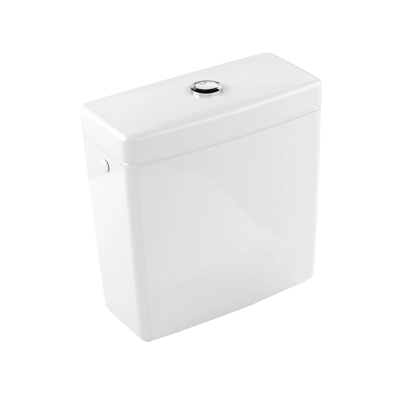 Spülkasten „Architectura“, Zulauf seitlich oder von hinten 38,7 × 38,5 × 16,5 cm Spülkasten „Architectura“, Zulauf seitlich oder von hinten 38,7 × 38,5 × 16,5 cm