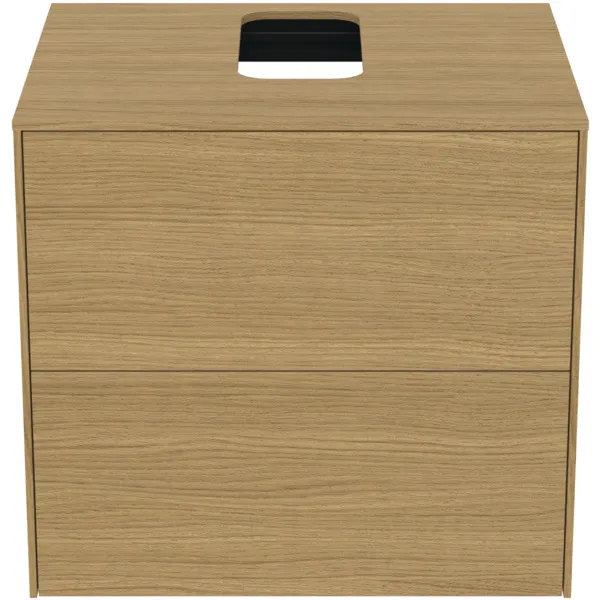 Ideal Standard Waschtischunterschrank „Conca“ 60,2 × 55 × 50,5 cm Eiche hell Furnier Ideal Standard Waschtischunterschrank „Conca“ 60,2 × 55 × 50,5 cm Eiche hell Furnier