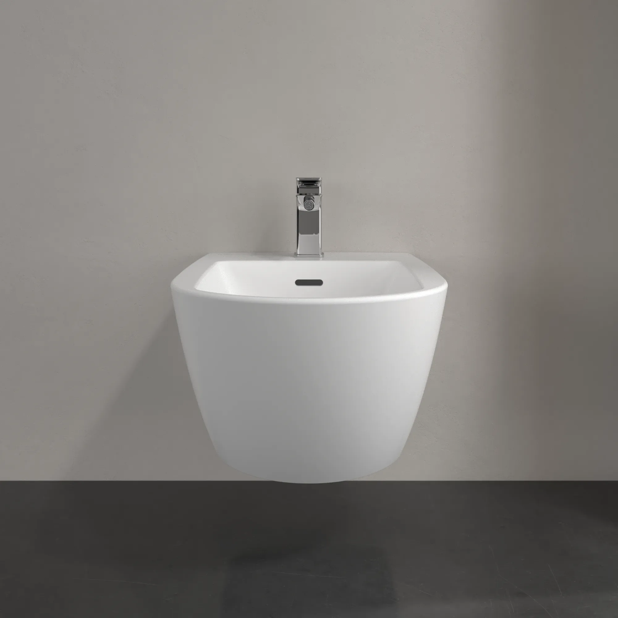 Villeroy & Boch Antao Bidet wandhängend, Stone White CeramicPlus, 560 x 375 x 270 mm Villeroy & Boch Antao Bidet wandhängend, Stone White CeramicPlus, 560 x 375 x 270 mm