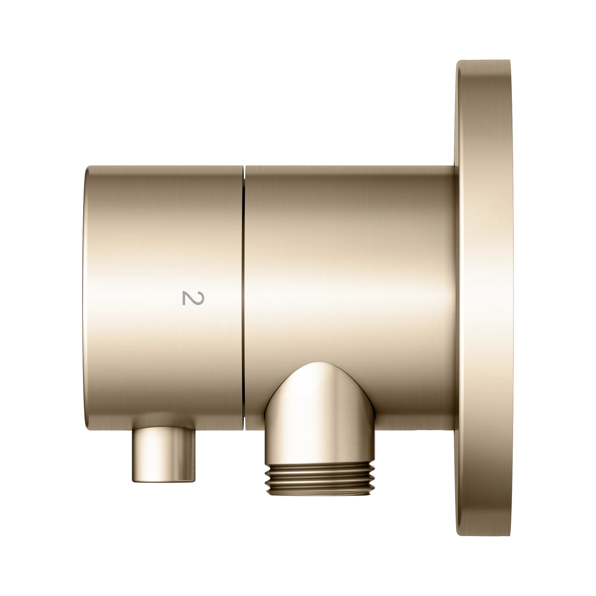 KEUCO IXMO Ab- und Umstellventil Unterputz für 2 Verbraucher mit Schlauchanschluss und Brausehalter