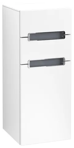 Villeroy & Boch Seitenschrank „Subway 2.0“ 35,6 × 85,7 × 37 × 37 cm Weiß Matt, Anschlag rechts, ohne Beleuchtung Villeroy & Boch Seitenschrank „Subway 2.0“ 35,6 × 85,7 × 37 × 37 cm Weiß Matt, Anschlag rechts, ohne Beleuchtung
