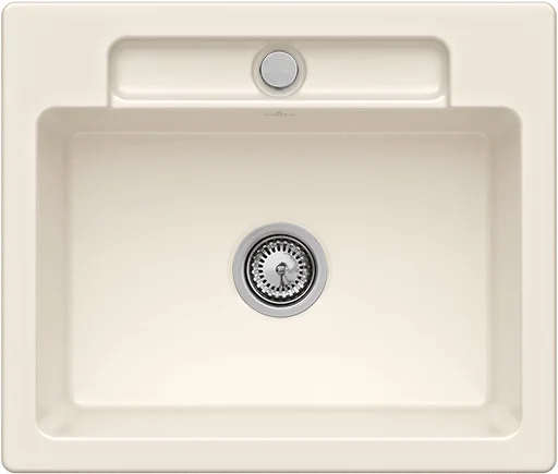 Villeroy & Boch Siluet 60 S Flat 33462F Spüle 600x510mm TitanCeram