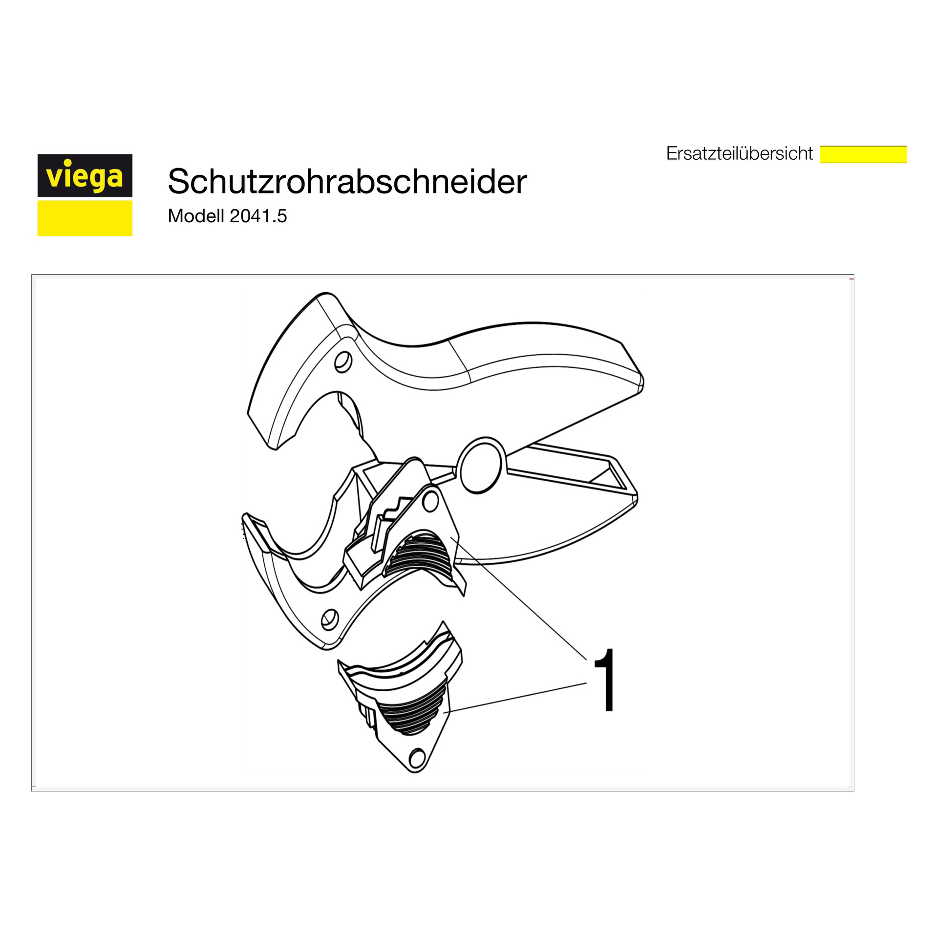 Viega „Sanfix“ Rohrschneider 15 - 42 mm