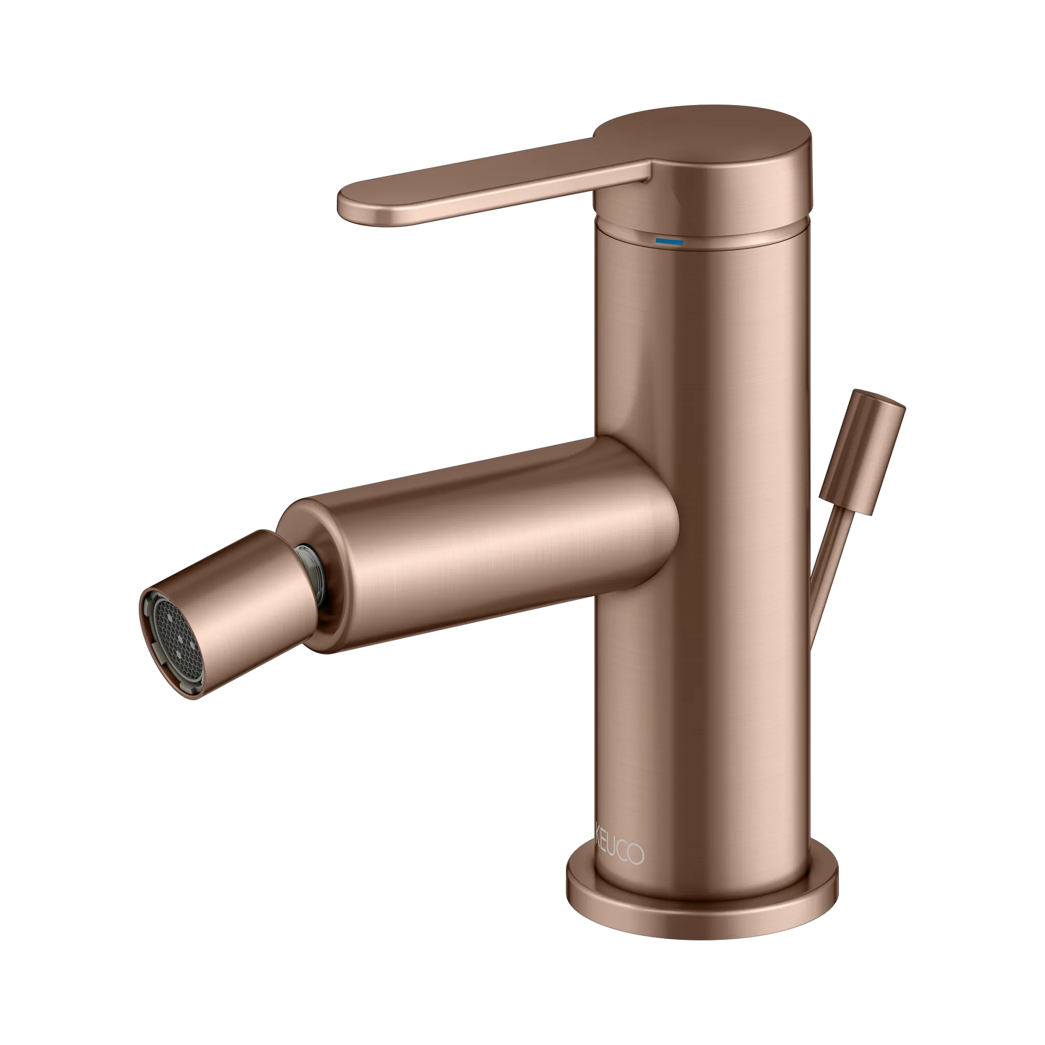 IXMO Einhebel-Bidetmischer IXMO Flat, Rosette rund Rotgold gebürstet IXMO Einhebel-Bidetmischer IXMO Flat, Rosette rund Rotgold gebürstet