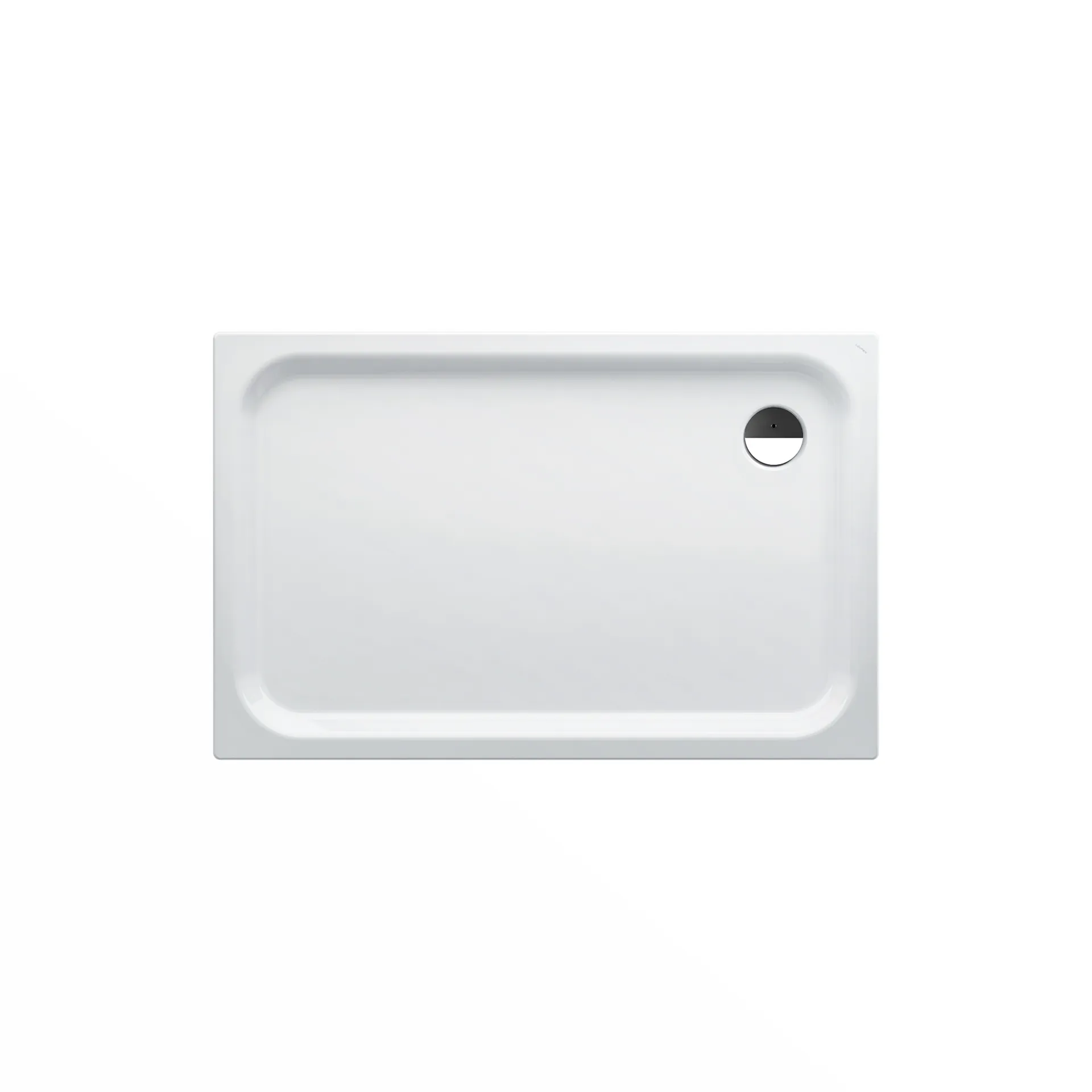 Laufen rechteck Duschwanne „Platina“ 1400 × 900 mm ohne Oberflächenbeschichtung, ohne Oberflächenveredelung, in Weiß