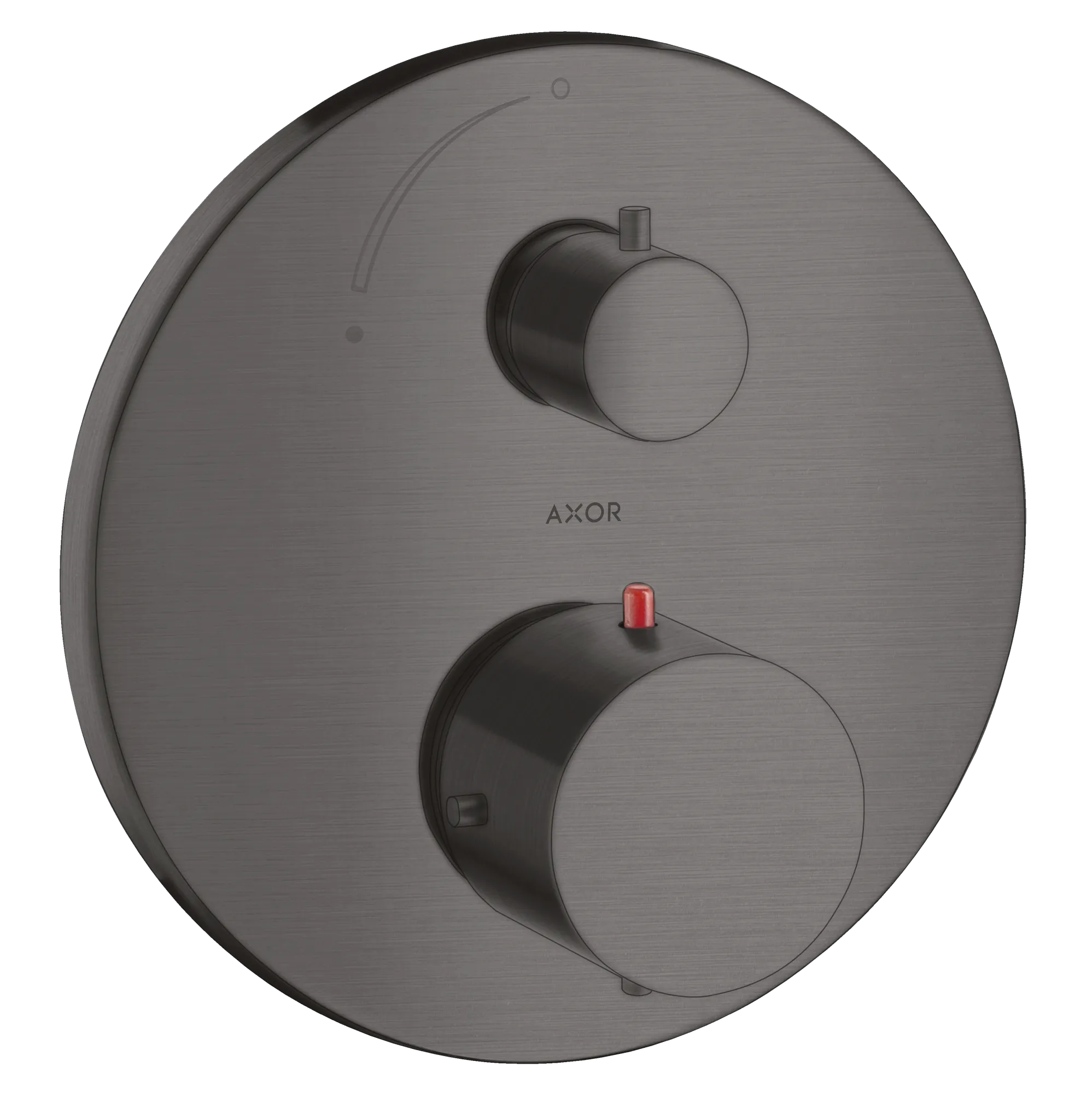 Thermostatmischer Unterputz Axor Starck Fertigset chrom mit Absperrventil