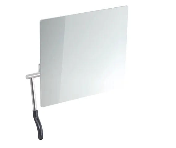 HEWI Kippspiegel „Serie 802 LifeSystem“ 72,5 × 74,1 cm in Anthrazitgrau HEWI Kippspiegel „Serie 802 LifeSystem“ 72,5 × 74,1 cm in Anthrazitgrau