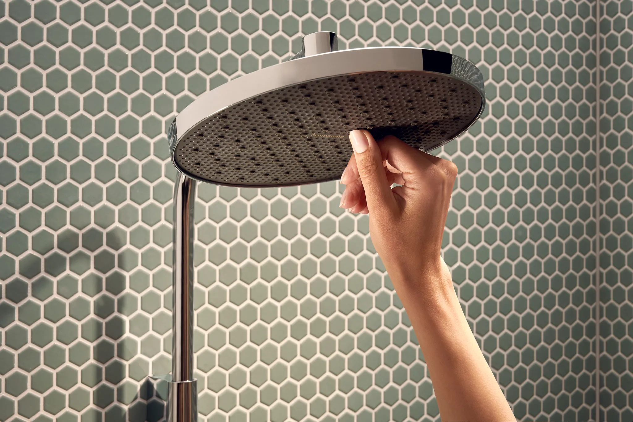 Hansgrohe Activera S Showerpipe 240 1jet EcoSmart+ mit Ecostat Fine Varia, Chrom