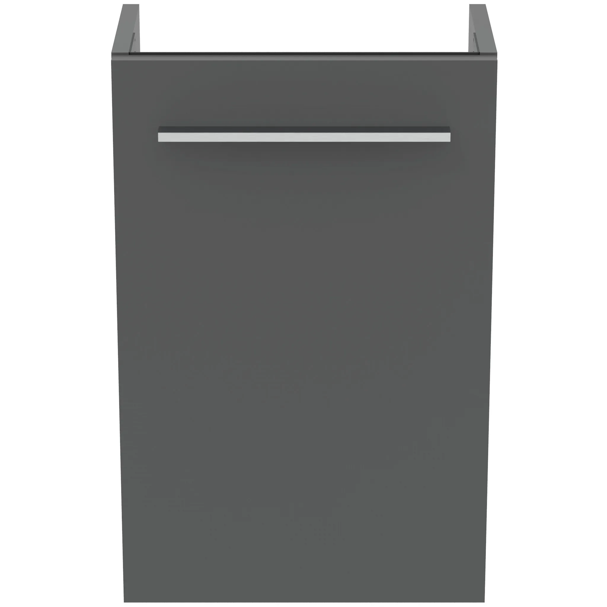 Ideal Standard Handwaschbeckenunterschrank i.life S 1 Tür Quarzgrau matt 354x202x555 mm