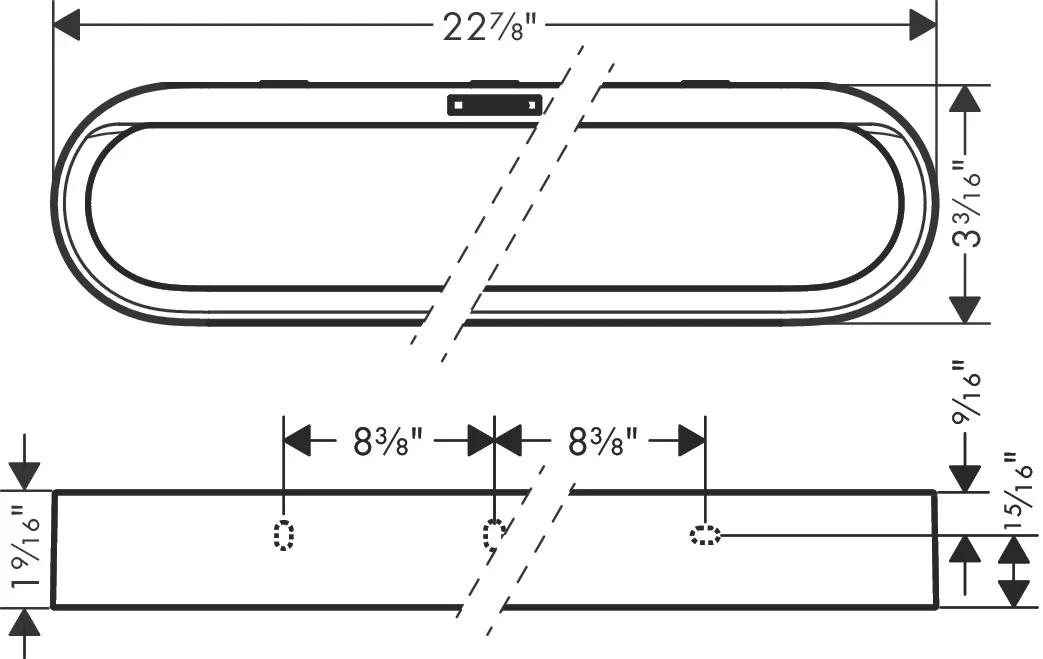 Handtuchhalter WallStorismattschwarz Handtuchhalter WallStorismattschwarz