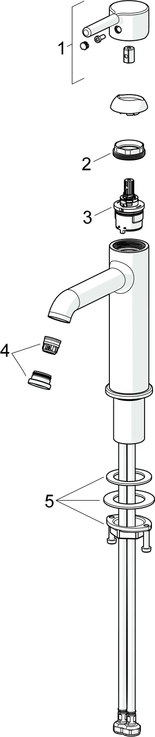 HansaVANTIS Style Waschtischbatterie HansaVANTIS Style 5437 Matt-Schwarz HansaVANTIS Style Waschtischbatterie HansaVANTIS Style 5437 Matt-Schwarz
