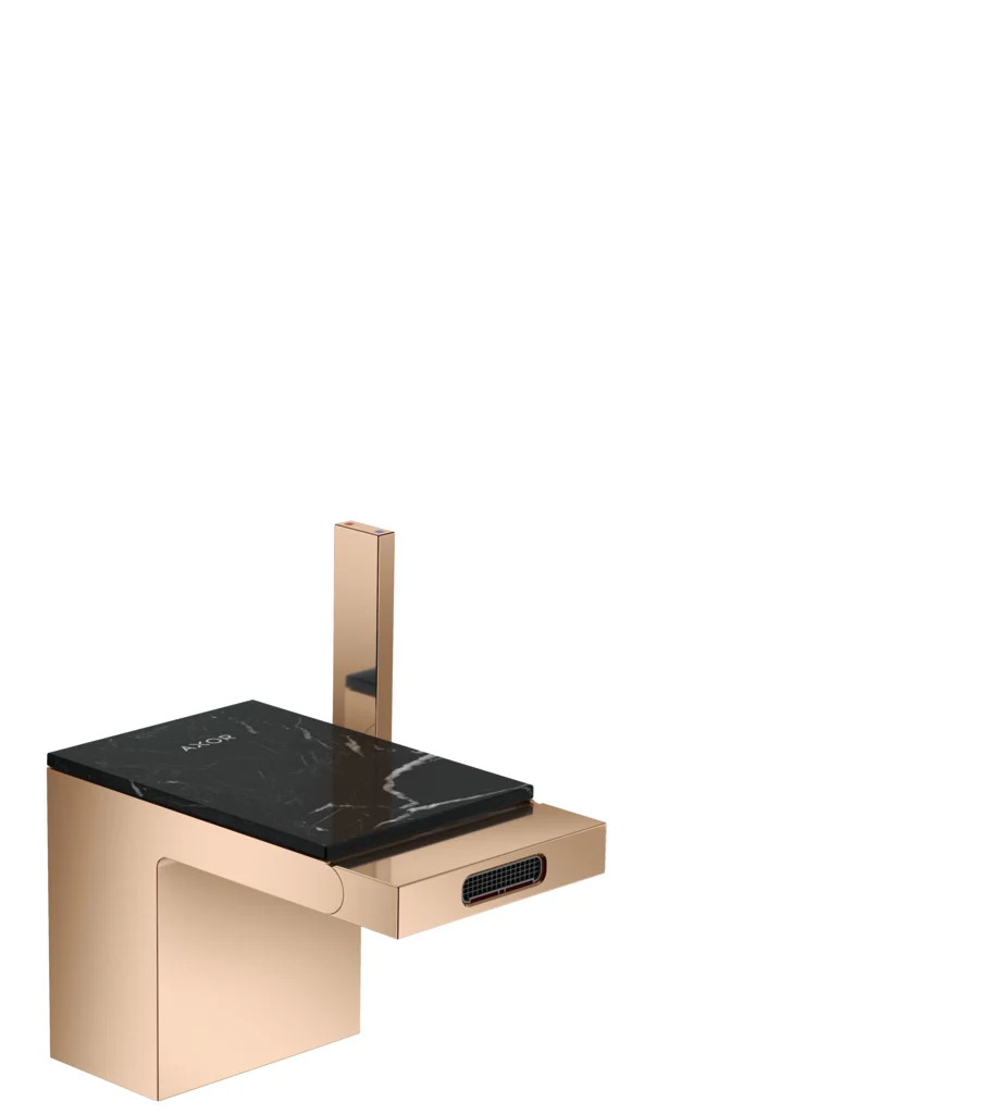 Hansgrohe AXOR MyEdition Platte Marmor Nero Marquina, Länge 117 mm, abnehmbar