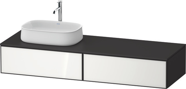 Duravit Waschtischunterschrank wandhängend „Zencha“ 160 × 28,1 × 55 cm