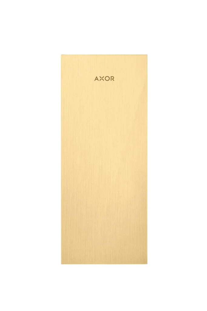 Hansgrohe AXOR MyEdition Platte 245 mm Metall Brushed Gold Optic abnehmbar